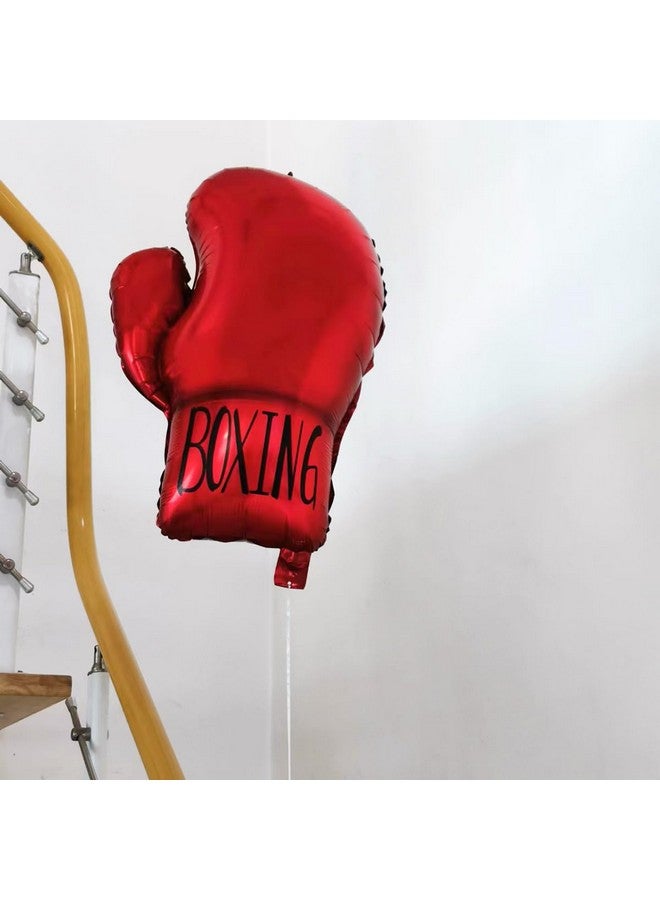 CYMYLAR Boxing gloves balloons,boxing party decorations balloons,wrestling birthday party supplies balloon for youth boxing party decor/fight night party balloons  - Image 4
