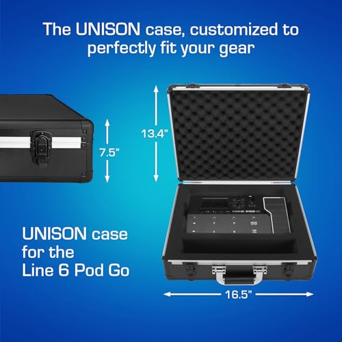 ANALOG CASES Line 6 POD Go Case - Ultra-Lightweight UNISON Hard Case - Image 5
