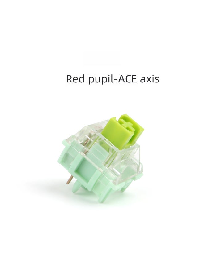Ttc Powder V2 Moon Red Tea Quick Ice Silent Ace Silent Red Keycap Customized Mechanical Keyboard-Color:Rgb Tiger Axis  - Image 3