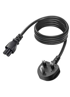 Terabyte Laptop Power Cable UK Plug to C5 3 pin Laptop Power lead  - Image 3