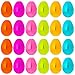 baotongle 24pcs Fillable Easter Eggs Metallic Bright Colors with Hinge Bulk Plastic Easter Eggs Perfect for Egg Hunt Surprise Egg 225 Assorted Colors - Image 4