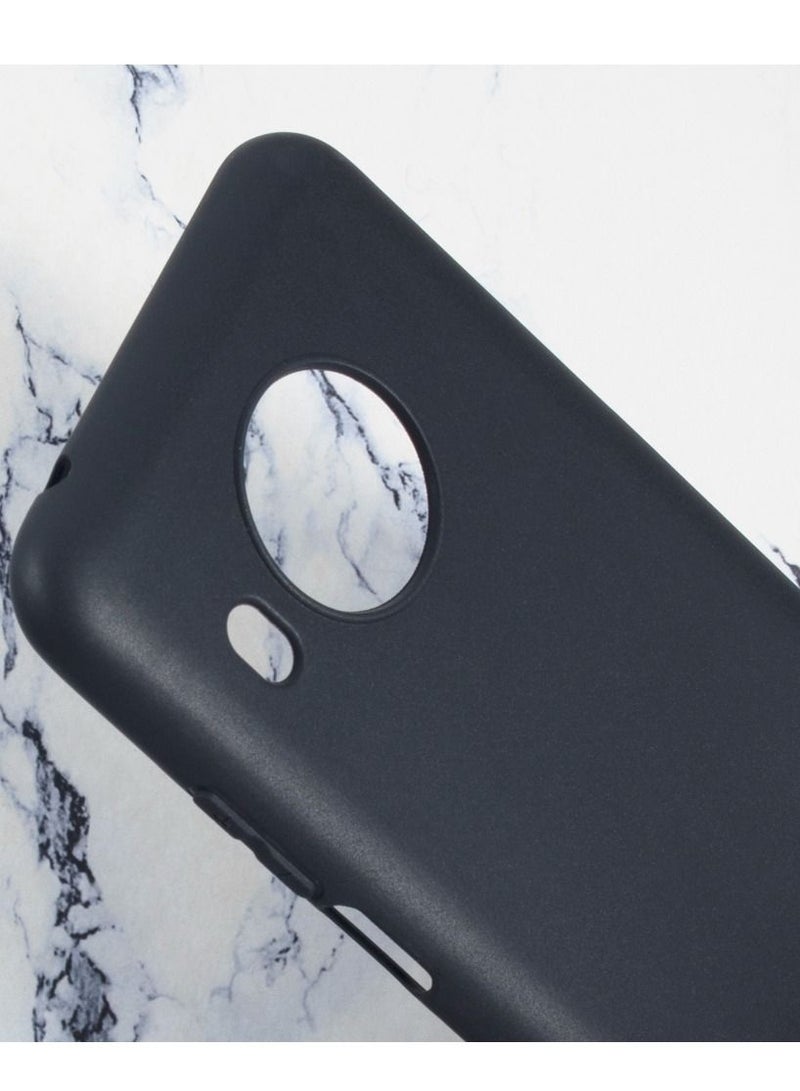 Nokia X20 / Nokia X10 Case Cover Soft TPU Flexible Case Slim Fit Matte Black Cover Anti fingerprint Case Precise cutouts compatible for Nokia X20 / Nokia X10…