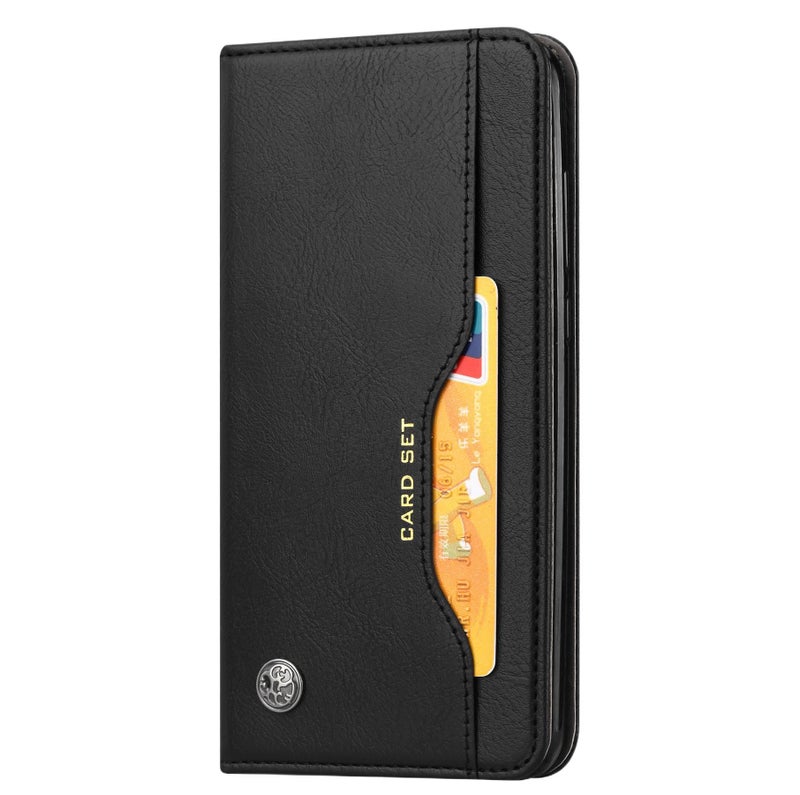 Samsung Galaxy S26 Plus Case TPU Scratch Resistant for Samsung S26 Ultra Samsung S26 with Card Holder and Kickstand and Strong Magnetic in Black - Image 1