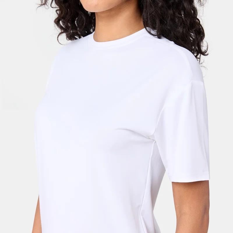 Sun And Sand Sports White Women's Classic T-Shirt for Women | Best Price UAE