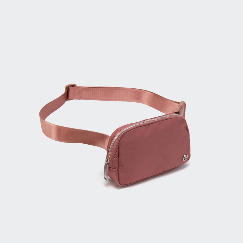 Pander Everywhere Belt Bag for Women, Fashion Waist Packs, Crossbody Bags with Adjustable Strap (Mauve). - Image 3