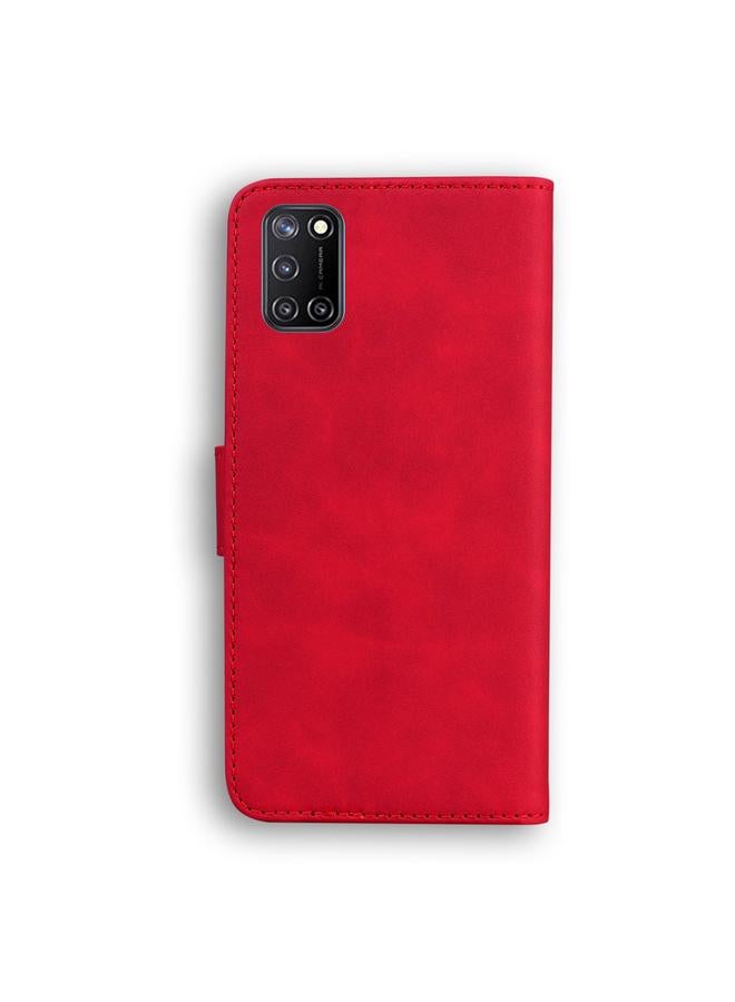 إيروريكس جراب لهاتف OPPO Realme 7I/Realme C17 جراب هاتف جلدي قابل للطي بلون نقي وملمس ناعم - Image 3