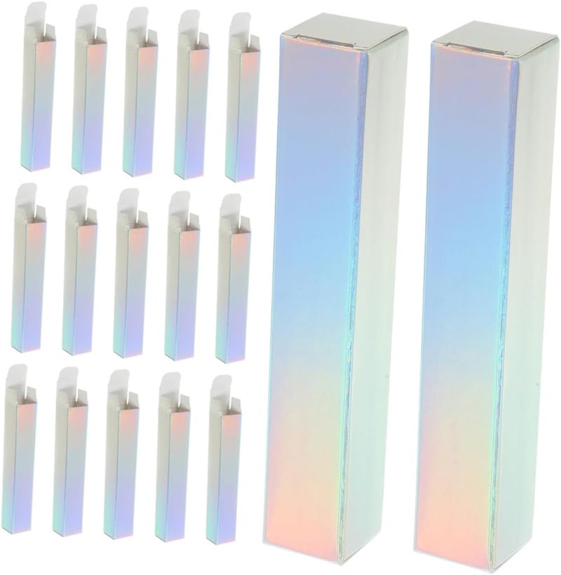 20pcs Lip Balm Packaging Boxes Rectangle Paper Lipstick Containers for Lip Gloss Balm Elegant Storage for Makeup for Parties Daily Use - Image 1
