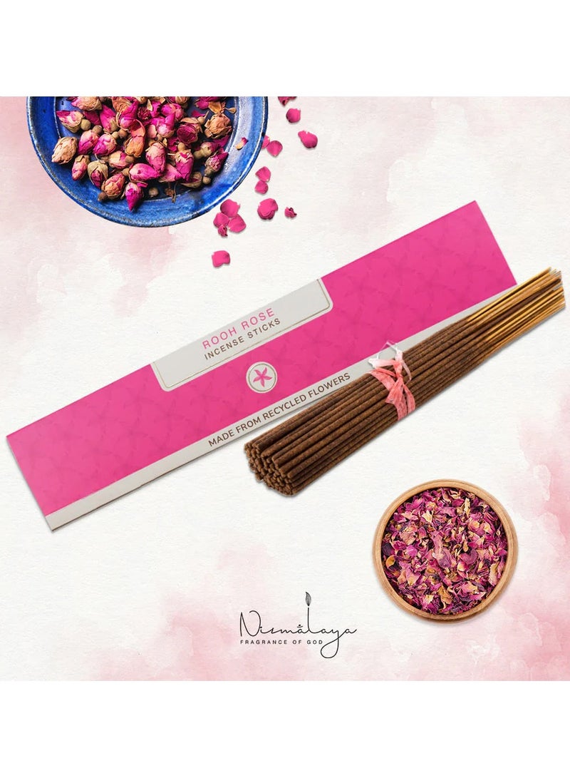NIRMALAYA ROOH ROSE INCENSE STICKS  - Image 1
