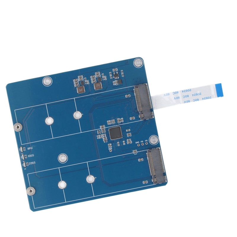 SSD Expansion Board PCIe M.2 2 Way NVME Protocol SSD Hard Drive Expansion Board for Repairing - Image 4