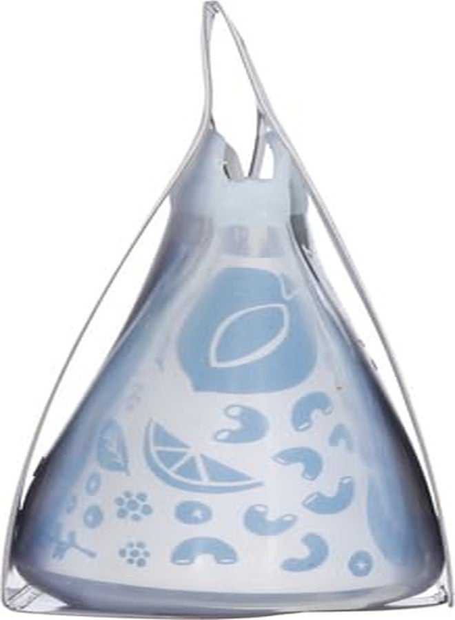 ستاشر وعاء تخزين طعام سيليكون ممتاز قابل لإعادة الاستخدام من ستاشر، شفاف، آمن للاستخدام في الميكروويف، والطهي بتقنية السو-فيد، وغسالة الصحون، والفرن، والفريزر، خالٍ من مادة BPA، مانع للتسرب، صديق للبيئة، سعة كوبين - Image 4