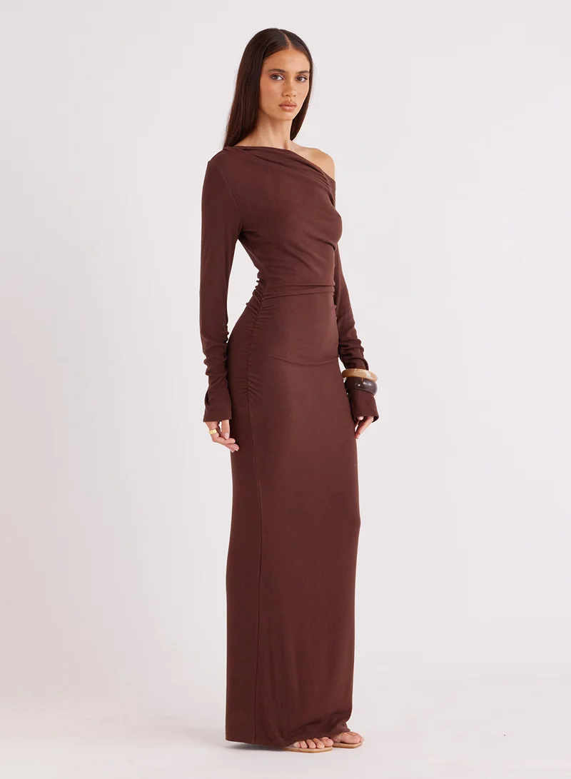ساندايز Reyna Bodycon Long Sleeve Maxi Dress