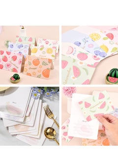 Y&D 12 Floral Thank You Cards 6 Different Designs with Envelopes and Stickers Elegant Bulk Blank Inside Greeting Suitable for Weddings Birthdays Business Gifts Holidays Etc  - Image 3