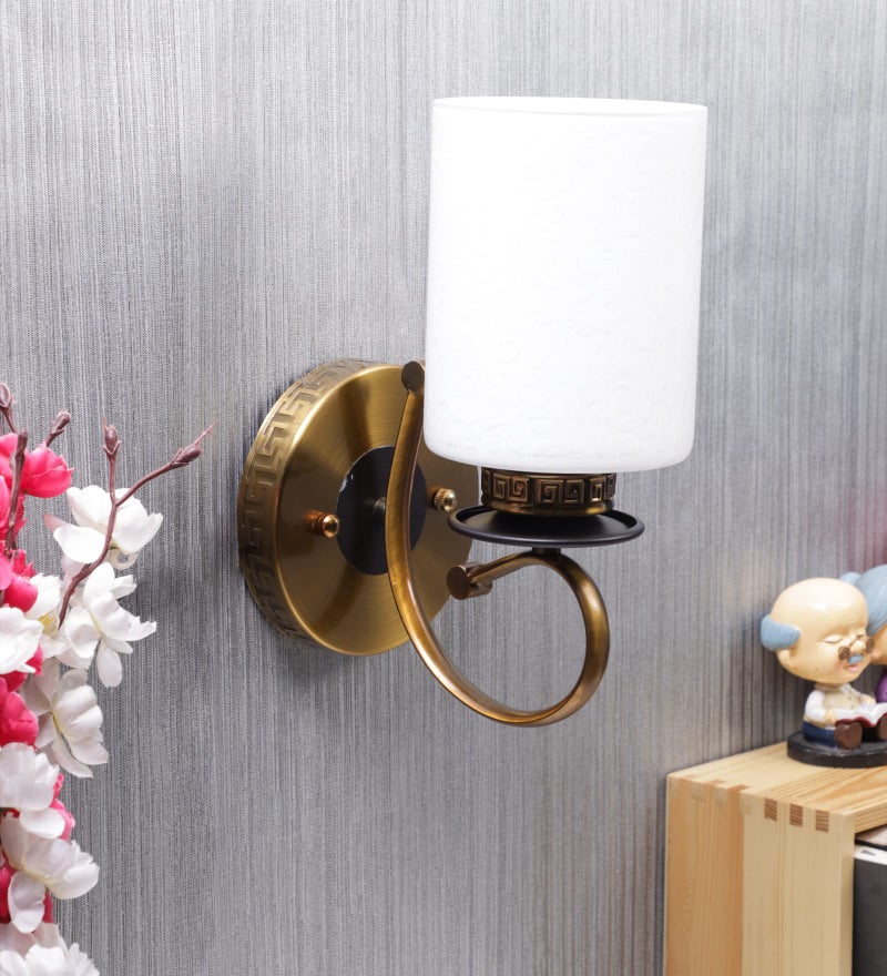 ELIANTE Metal Wall Light Antique for Living Room, Bedroom, Dining Room, Kitchen | 3 Years Warranty | Free - LED LAMP - Image 2