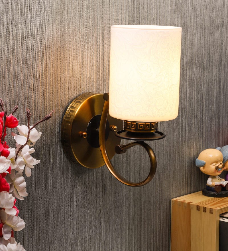 ELIANTE Metal Wall Light Antique for Living Room, Bedroom, Dining Room, Kitchen | 3 Years Warranty | Free - LED LAMP - Image 1