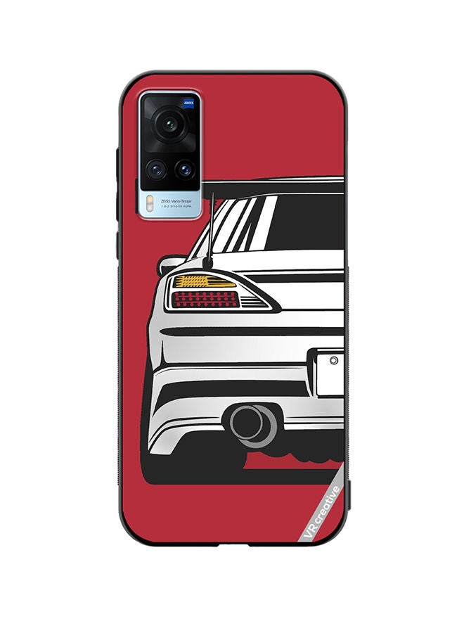 VR CREATIVE Protective Case Cover For Vivo X60 Wingie Car Design Multicolour - Image 1