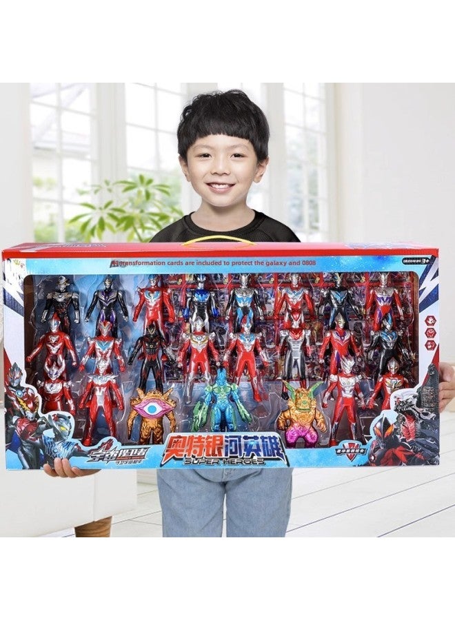 Big Gift Box Altman Toy Figure Suit Full Set Degas Cero Superman Gift Boy's Birthday-Color:6 Dolls + 3 Monsters - Image 4