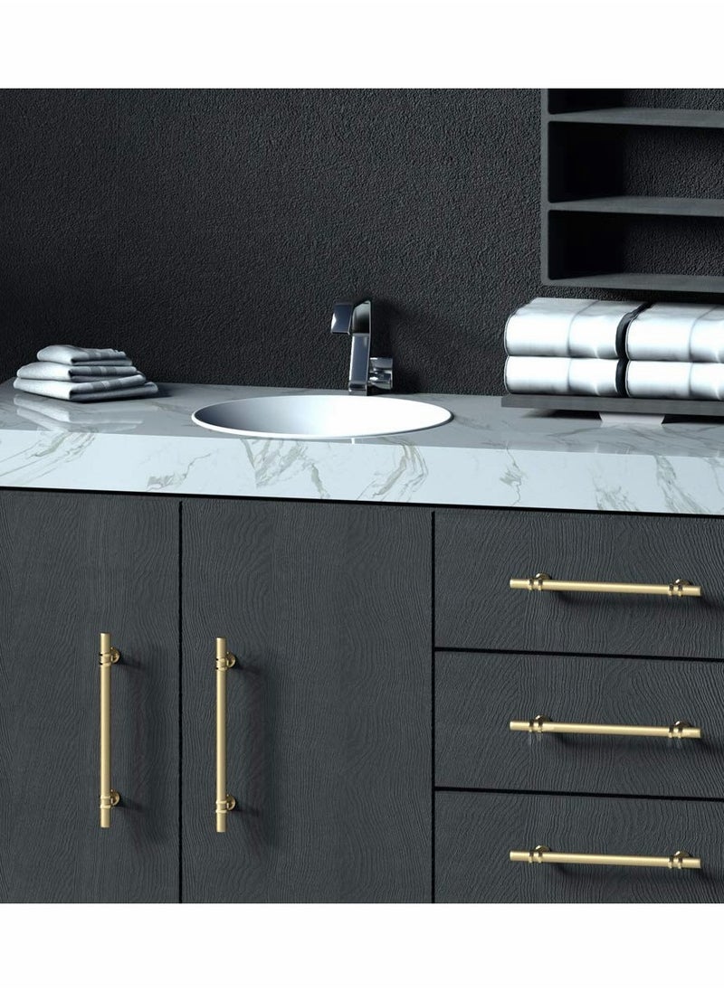 Excefore Pull Handle Door Handle Set for Kitchen Drawer Bedroom Furniture 2PCS 160mm  - Image 5