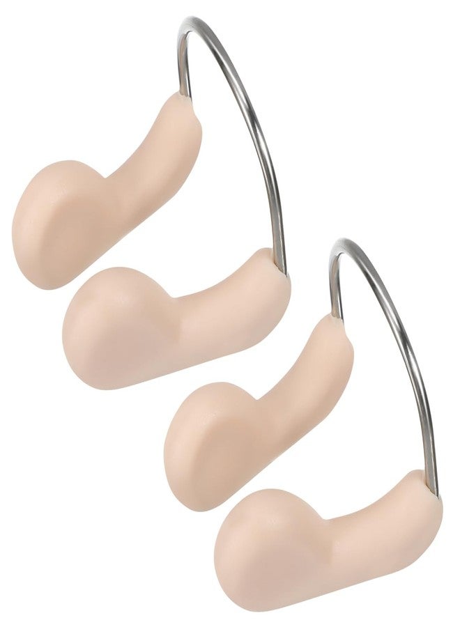 HAKIDZEL 2Pcs Waterproof Nose Clip for Swimming Soft TPR Material Comfortable Fit Nose Plugs for Adults Tear Resistant Swim Gear Accessory - Image 1
