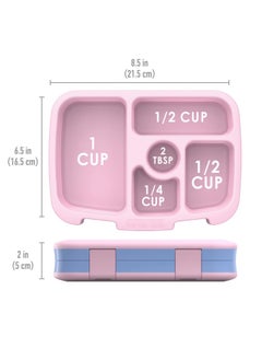 Bentgo Kids Prints Leak Proof, 5 - Compartment Bento - Style Kids Lunch Box - Ideal Portion Sizes For Ages 3 To 7 - Bpa Free, Dishwasher Safe, Food - Safe Materials - 2022 Collection - Carousel Unicorns  - Image 1