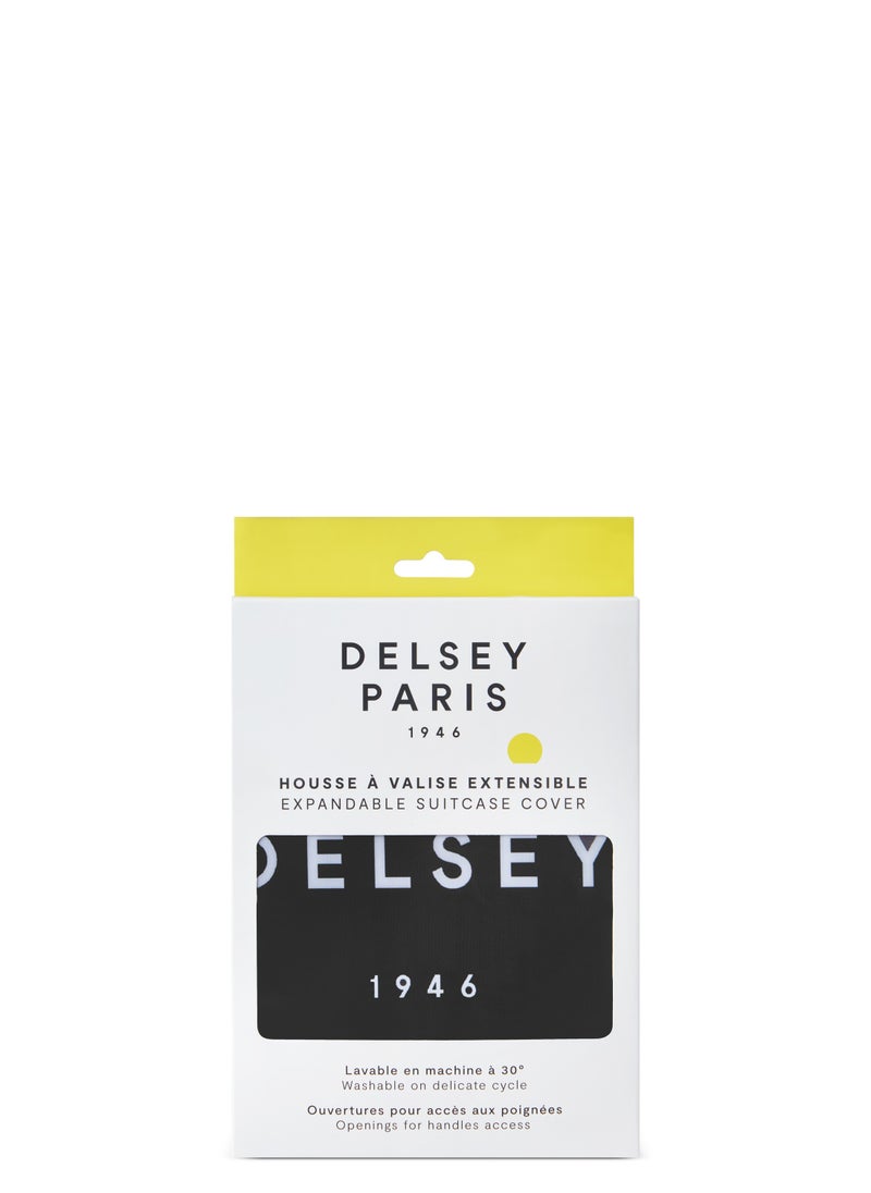 DELSEY - Expandable Suitcase/Luggage cover L Black - Image 1