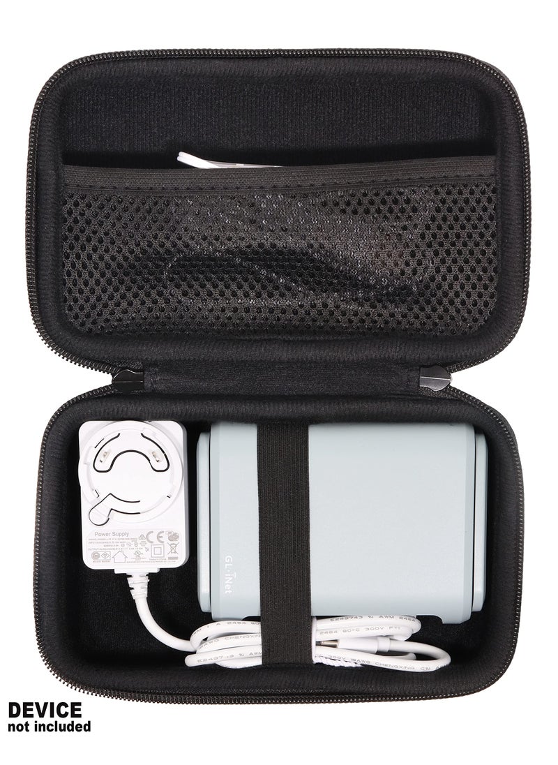 CaseSack CaseSack case for GL.iNet GL-MT3000 (Beryl AX), GL-AXT1800, GL-A1300 Travel Router, Portable WiFi Router and AC Adapter, Also for GL-AR750S-Ext, GL-AR750, GL-MV1000  - Image 3