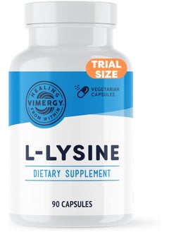 Vimergy L-Lysine 500Mg Capsules, 270 Servings – Essential Amino Acid – Supports Immune System, Healthy Skin, Muscles, Bone & Tissue – Vegetarian, Non-Gmo, No Gluten, Kosher  - Image 1