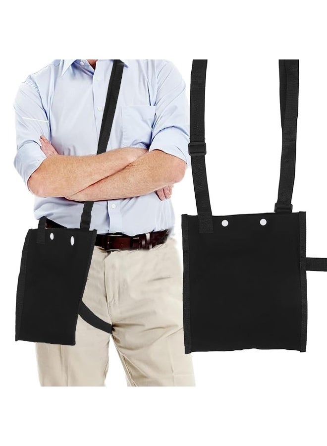 رحام Urine Drainage Bag Cover with Quick Release Buckle and Interior Securing Clasp, Durable Foley Catheter Bag Holder for Daily Use and Outdoor Activities - Image 1