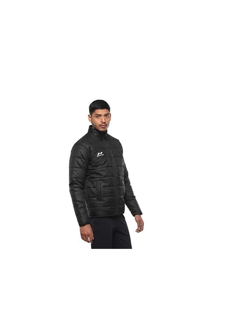 Nivia Quilt Jacket for Men | Size -M | 2447M1 | Material : Polyester - Image 1