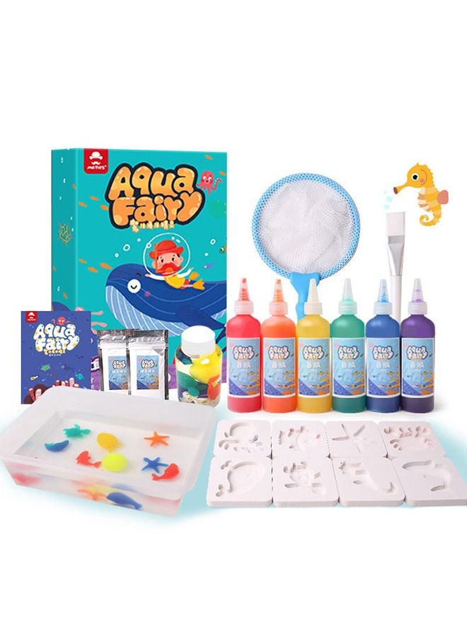 QiaoKai Children's magic water elf ocean magical magic handmade material experimental toy - Image 1