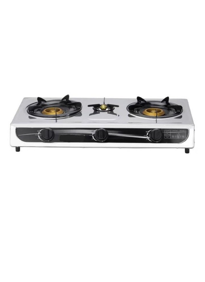 Generic Gas stove with 3 burners automatic operation  - Image 1
