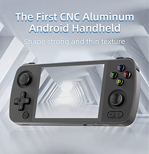 Aivuidbs Retro Handheld Game Aluminum Alloy, Android 12 Built-in 128G TF Card 3172 Games,4 inch IPS Touch Screen with Game Front-end,RG405M Supports OTA Wireless Upgrade - Image 2