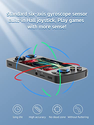 Aivuidbs Retro Handheld Game Aluminum Alloy, Android 12 Built-in 128G TF Card 3172 Games,4 inch IPS Touch Screen with Game Front-end,RG405M Supports OTA Wireless Upgrade - Image 4