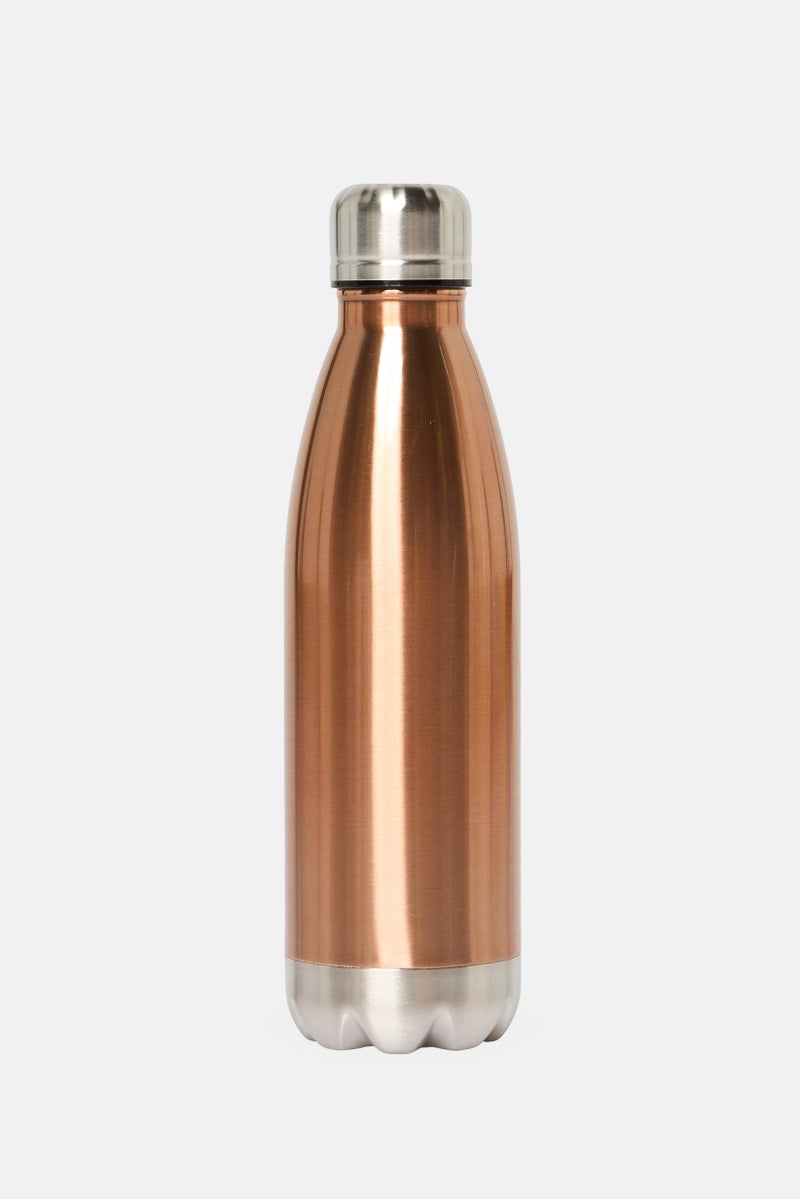asobu زجاجة ماء معزولة بالفراغ من الفولاذ المقاوم للصدأ 510 مل، برونزي - Image 1