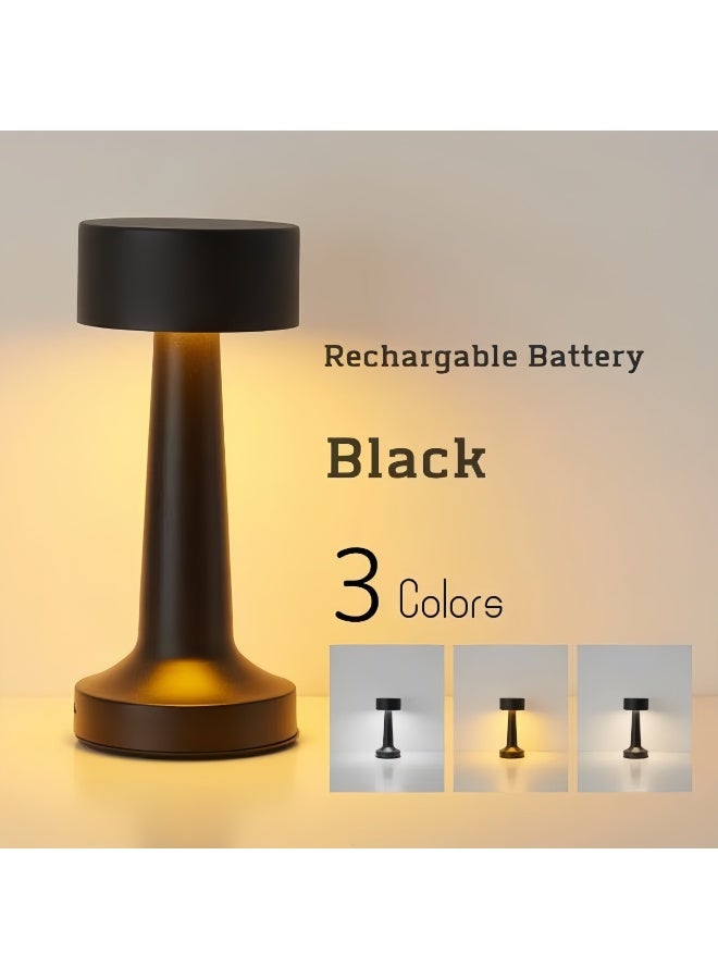 Portable USB-Rechargeable LED Mood Lamp – Bar, Bedroom & Café Décor,Touch Switch LED Rechargeable Bar Night Light for Night Clubs Parties, - Image 5