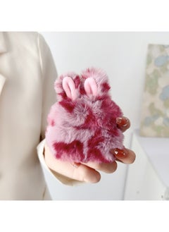 Magenta leopard print