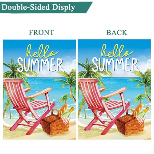 CDLong Seasonal Garden Flags Set of 12-Double Sided 12 x 18 Inch Outside Yard Flags, Small Flags for Outside, Holiday Garden Flags for All Seasons, Fall Winter Halloween Christmas Outdoor Flags - Image 4