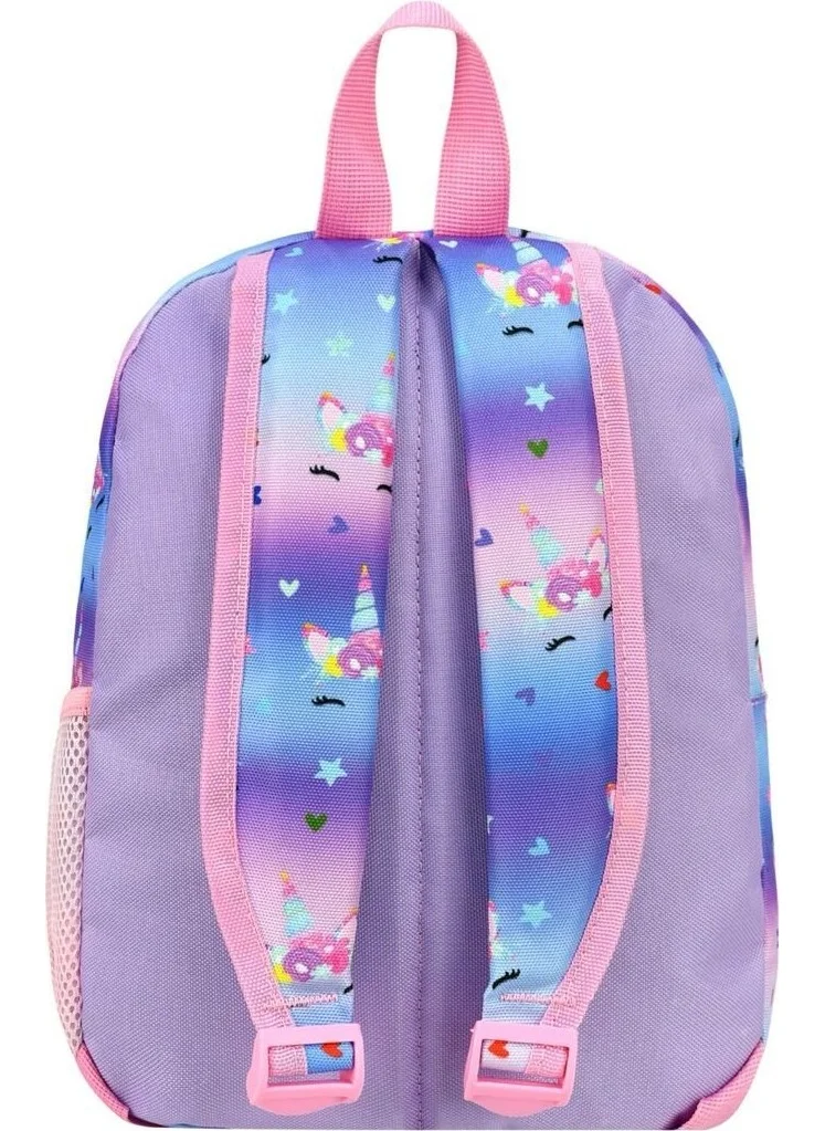 Esbuik New Season Patterned Water Bottle Pocket Kindergarten Nursery Backpack
