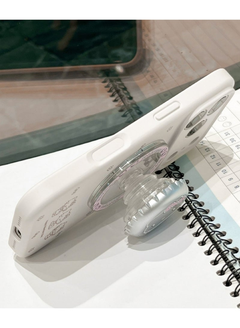 إكس ليفيل المغناطيسي لـ iPhone 17 Pro Max Case - متوافق مع MagSafe ، [زر التحكم الكاميرا السيليكون المتكامل] [حماية الشاشة] مع حامل امتصاص مغناطيسي مضاد للخدش ناعم بطانة الألياف الدقيقة حالة الهاتف - Image 4