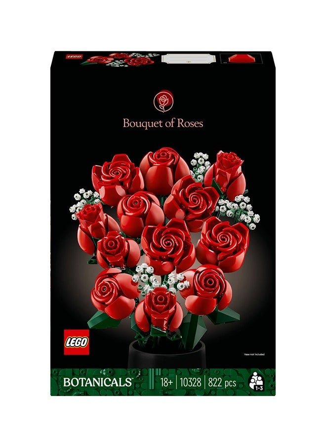 LEGO Botanicals Bouquet of Roses Building Set 10328 (822) Pieces  - Image 2