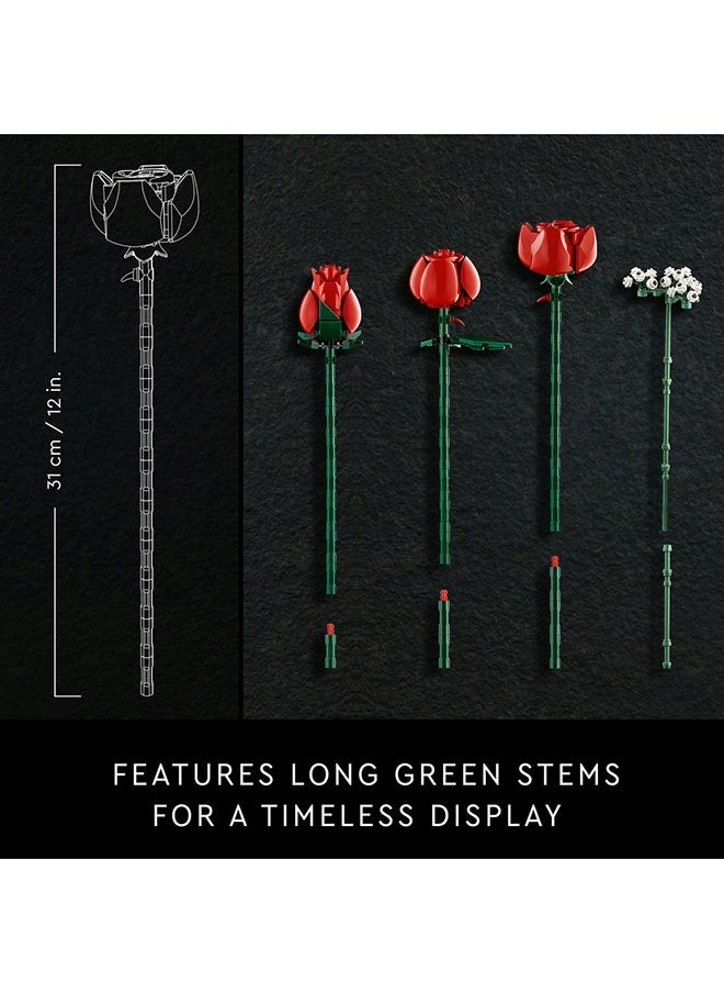 LEGO - Botanicals Bouquet of Roses Building Set 10328 (822) Pieces - Image 1