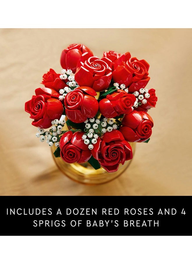 LEGO Botanicals Bouquet of Roses Building Set 10328 (822) Pieces  - Image 4