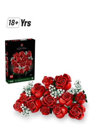 Botanicals Bouquet of Roses Building Set 10328 (822) Pieces - pzsku/Z2710F5CCEC36133A2BCEZ/45/1749118872/0fd7a4fe-80d7-4dae-bfe8-112697ef0e59