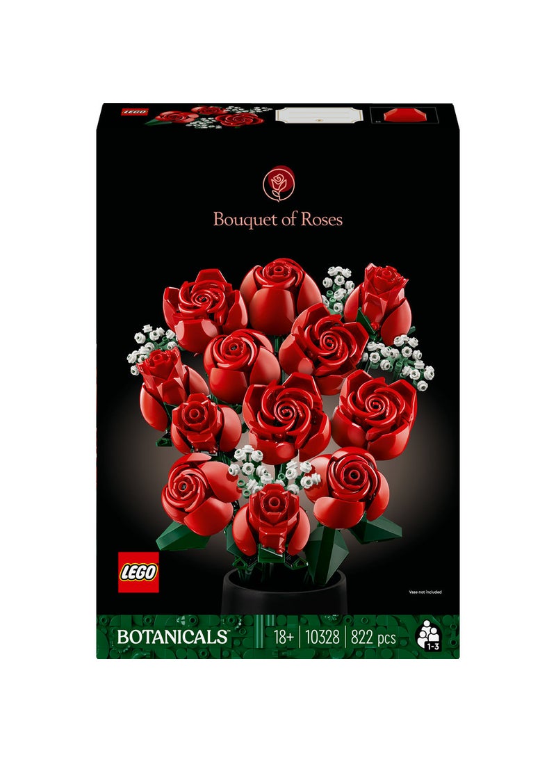 LEGO Botanicals Bouquet of Roses Building Set 10328 (822) Pieces  - Image 2
