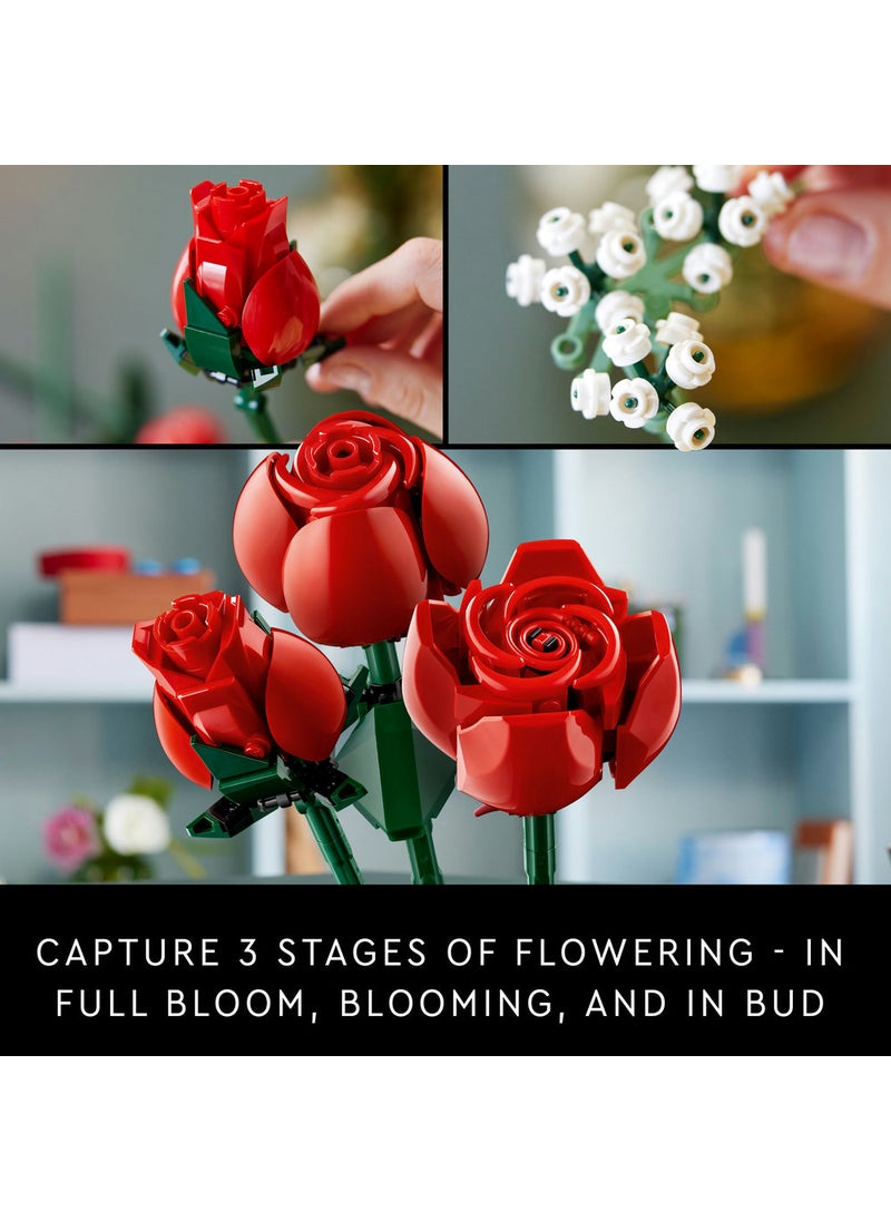 LEGO Botanicals Bouquet of Roses Building Set 10328 (822) Pieces  - Image 5
