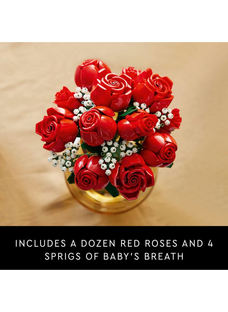 LEGO Botanicals Bouquet of Roses Building Set 10328 (822) Pieces  - Image 4
