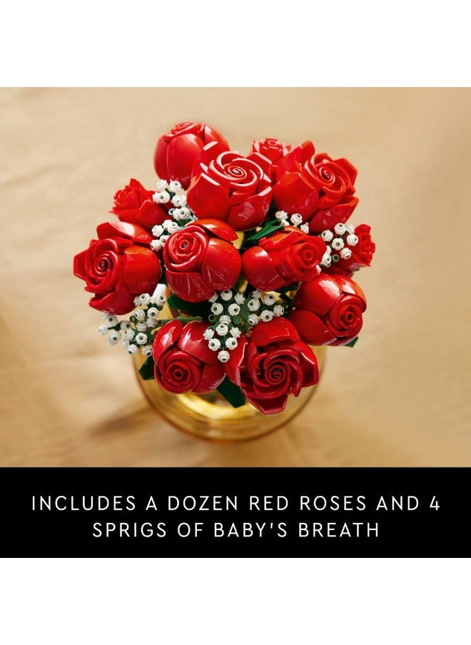 LEGO Botanicals Bouquet of Roses Building Set 10328 (822) Pieces  - Image 4