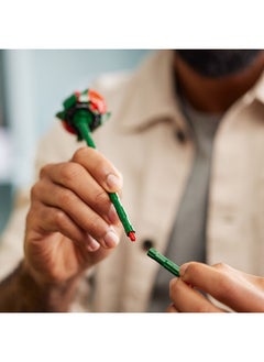 Botanicals Bouquet of Roses - Artificial Flowers Set for Adults incl. a Buildable Vase - Home or Office Decor - Gift Ideas for Valentine's Day for Him & Her 822 Pieces - Botanical Collection - 10328 LEGO  Icons - pzsku/Z2710F5CCEC36133A2BCEZ/45/_/1706598717/2dbe6d1c-424c-4dee-989c-d2726b53591a