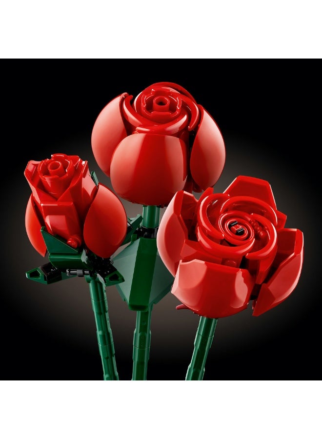 LEGO Botanicals Bouquet of Roses Flower Set for Adults 10328 (Age 18+, 822 Pieces) - Image 5