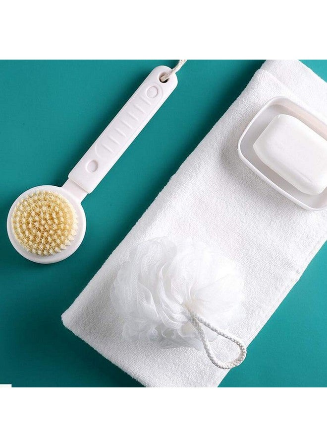 HEALLILY Adjustable Bath Brush Soft Massage Bath Brush Back Scrubber With String Soft Body Brush - Image 3