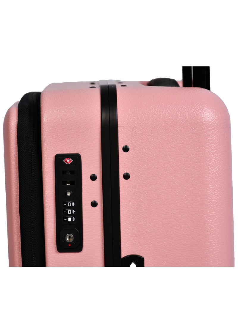 MORANO Luggage Carry-On Trolley Bag  With 4 Spinner Wheels TSA Lock, 20 inch (Rose Gold) - Image 5